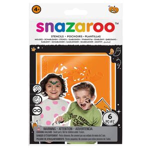 Snazaroo Skabeloner Til Tatoveringer - 6 Stk - Halloween - Snazaroo - Onesize - Tilbehør