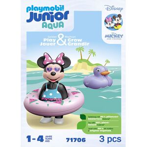 1.2.3/disney - Junior Aqua - Minnie'S Strandtur - 717 - Playmobil - Onesize - Klodser