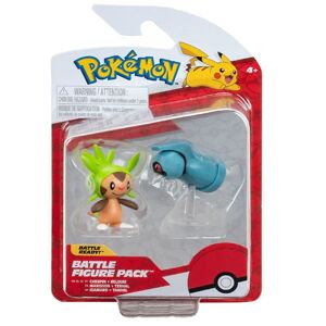 Pokémon Figurer - 2-Pak - Battle Figure - Chespin/beldum - Pokémon - Onesize - Actionfigur