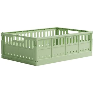 Made Crate Foldekasse - Maxi - 48x33x17,5 Cm - Spring Green - Made Crate - Onesize - Foldekasse