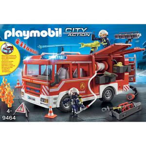 City Action - Brandbil - 9464 - 138 Dele - Playmobil - Onesize - Legetøj