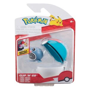 Pokémon Figur - Clip 'N' Go - Lure Ball - Poliwag - Pokémon - Onesize - Legetøj