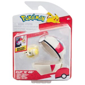 Pokémon Figur - Clip 'N' Go - Timer Ball - Fidough - Pokémon - Onesize - Legetøj