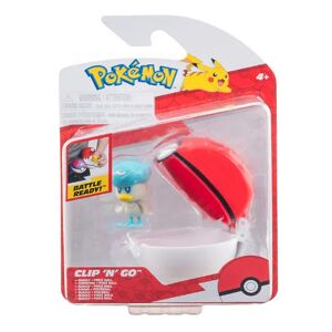 Pokémon Figur - Clip 'N' Go - Poke Ball - Quaxly  - Pokémon - Onesize - Legetøj