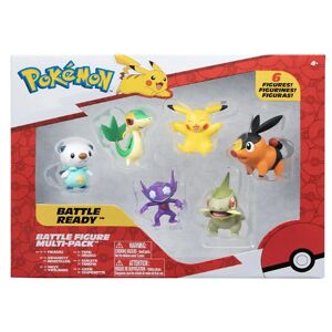 Pokémon Figurer - 6-Pak - Battle Ready - Pokémon - Onesize - Legetøjsfigur