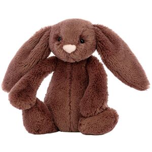 Jellycat Bamse - 18x9 Cm - Bashful Fudge Bunny Little - Brun - Jellycat - Onesize - Bamse