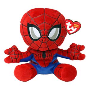 Ty Bamse - Beanie Babies - 20 Cm - Marvel Spider-Man - Ty - Onesize - Bamse