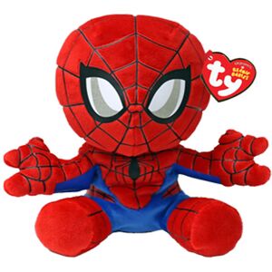 Ty Bamse - Beanie Babies - 15 Cm - Marvel Spider-Man - Ty - Onesize - Bamse