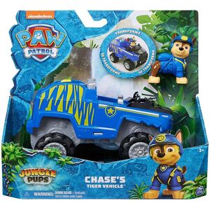 Paw Patrol Legetøjsbil - 16 Cm - Chase'S Tiger Vehicle - Paw Patrol - Onesize - Legetøj