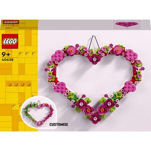 - Hjertepynt 40638 - 254 Dele - Lego® - Onesize - Klodser