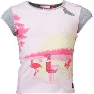 Duplo T-Shirt - Gråmeleret/rosa M. Flamingo - Lego® Wear - 74 - T-Shirt