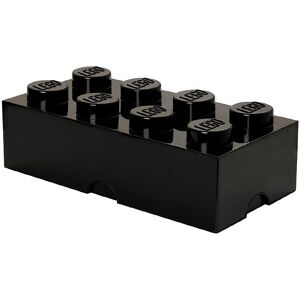 Storage Opbevaringsboks - 8 Knopper - 50x25x18 - Sort - Lego® Storage - Onesize - Boks