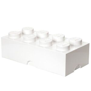 Storage Opbevaringsboks - 8 Knopper - 50x25x18 - Hvid - Lego® Storage - Onesize - Boks