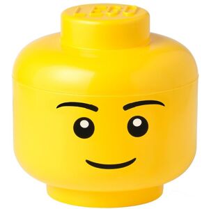 Storage Opbevaringsboks - Stor - Hoved - 27 Cm - Dreng - Lego® Storage - Onesize - Boks