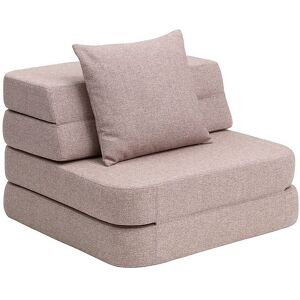 By Klipklap Foldesofa - 3 Fold Single - 70 Cm - Soft Rose/rose - By Klipklap - Onesize - Sofa