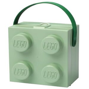 Storage Madkasse - 11,5x15,5x15,8 - 4 Knopper - Sand Green - Lego® Storage - Onesize - Madkasse