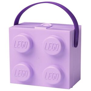 Storage Madkasse - 11,5x15,5x15,8 - 4 Knopper - Lavender - Lego® Storage - Onesize - Madkasse