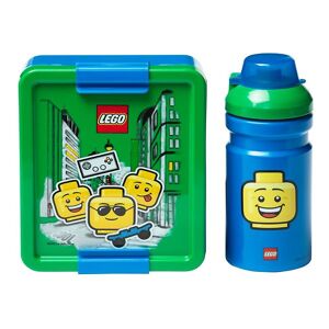 Storage Madkasse/drikkedunk - Iconic Boy - Grøn/blå - Lego® Storage - Onesize - Madkasse