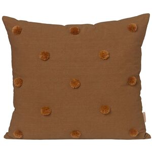 Ferm Living Pude - 48x48 - Sugar Kelp Mustard M. Pompom - Ferm Living - Onesize - Pude