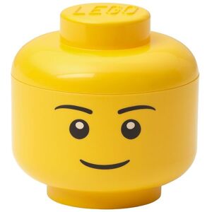 Storage Opbevaringsboks - Mini - Hoved - 10 Cm - Dreng - Lego® Storage - Onesize - Boks