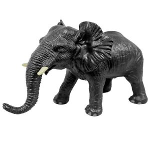 Green Rubber Toys Dyr - 24 Cm - Afrikansk Elefant - Green Rubber Toys - Onesize - Legetøjsdyr
