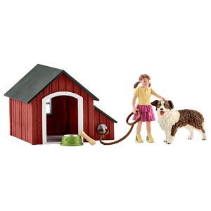 Schleich Farm World - Hundehus - H: 8 Cm 42376 - Schleich - Onesize - Legetøjsdyr