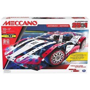 Meccano Byggesæt - 25 I 1 - Supercar - Meccano - Onesize - Legetøj