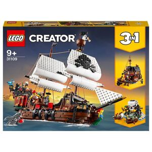 Creator - Piratskib 31109 - 3-I-1 - 1264 Dele - Lego® - Onesize - Klodser