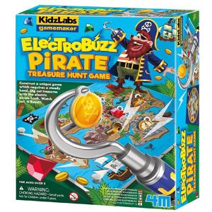 4m - Kidzlabs Gamemaker - Elektro Buzz Pirat Spil - 4m - Onesize - Spil