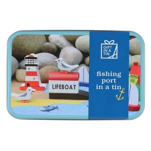 Gift In A Tin Legesæt - Learn & Play - Fishing Port In A Tin - Gift In A Tin - Onesize - Legetøj