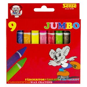 Sense - Farveblyanter Jumbo 9-Pak