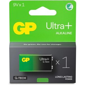 GP Ultra+ 9V-batteri, 6LR61, 1-pc