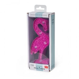 Legami Minilampe, Flamingo med glitter