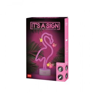 Legami It's a sign, LED-lampe - Flamingo