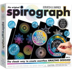 Playmonster Spirograph - Skrabe og Glimmer