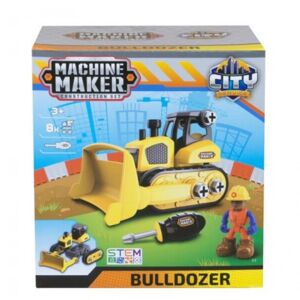 Nikko Toys Machine Maker City Service - Bulldozer