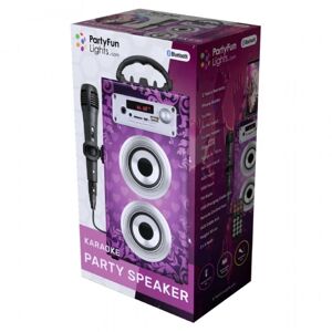 PartyFunLights Europe BV PFL Karaoke Party Speaker Purple