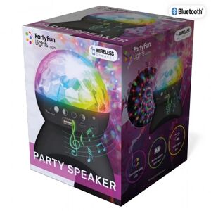 PartyFunLights Europe BV PFL Party Speaker with Light Effects Black