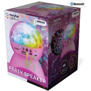 PartyFunLights Europe BV PFL Party Speaker with Light Effects Pink