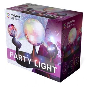PartyFunLights Europe BV PFL Party Light with Rotating Mirror Ball