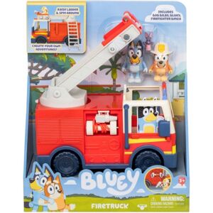 Moose Toys Bluey playset with fire engine