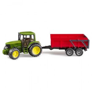 Bruder John Deere med dumper