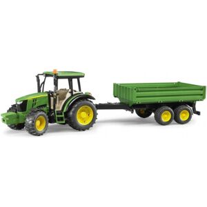 Bruder John Deere 5115M med tipvogn