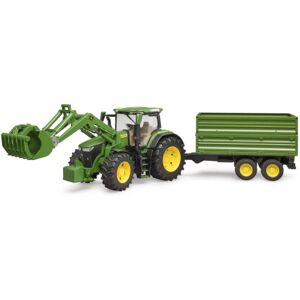 Bruder John Deere 7R 350 med frontlæsser+tipper