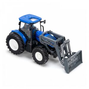 Model Farm World Korody Traktor med dozerblad