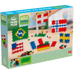 PLUS PLUS Plus-Plus - Learn to Build Verdens Flag