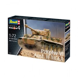 Revell - PzKpfw VI Ausf. H Tiger 1:72 - 180 Stk