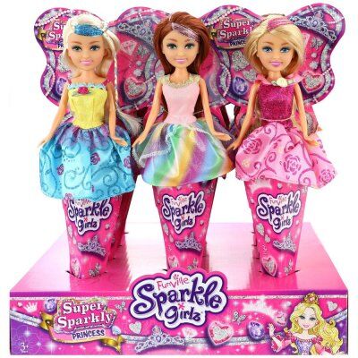 Liniex Sparkle Girlz Prinsesse Dok Kegle