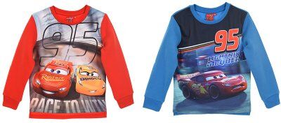 Disney Cars shirt (BLÅ, 8 ÅR - 128 CM)