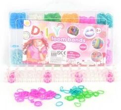 Rainbow Loom band startkit på 2400 delar -  Gör dina egna armband!